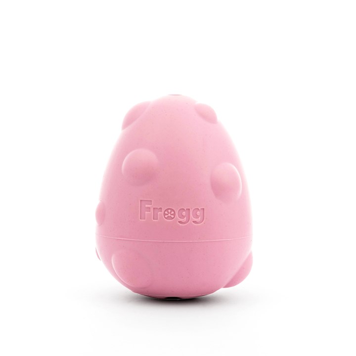 Frogg Egg Dog Toy - Pink (Small)